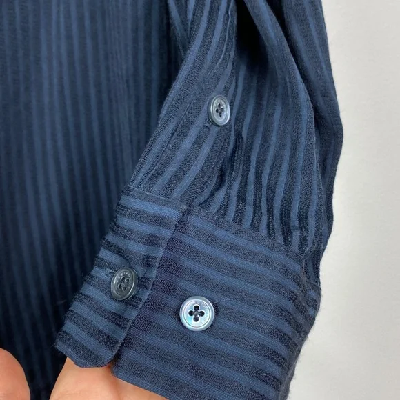 Equipment Signature Stripe Button Down Shirt - Picture 10 of 16